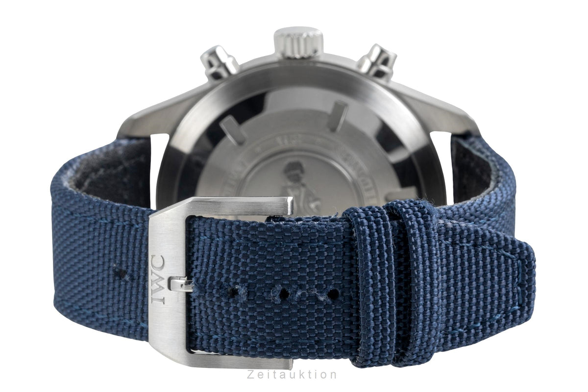IWC Fliegeruhr Chronograph Le Petit Prince Stahl Automatik Ref IW377714 B&P 2021 [2606522]