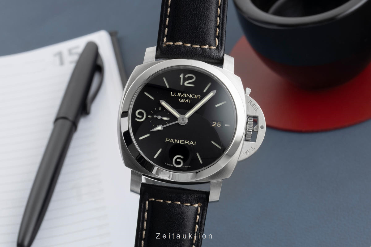 Panerai Luminor GMT steel automatic men's watch PAM00320  [2606527]