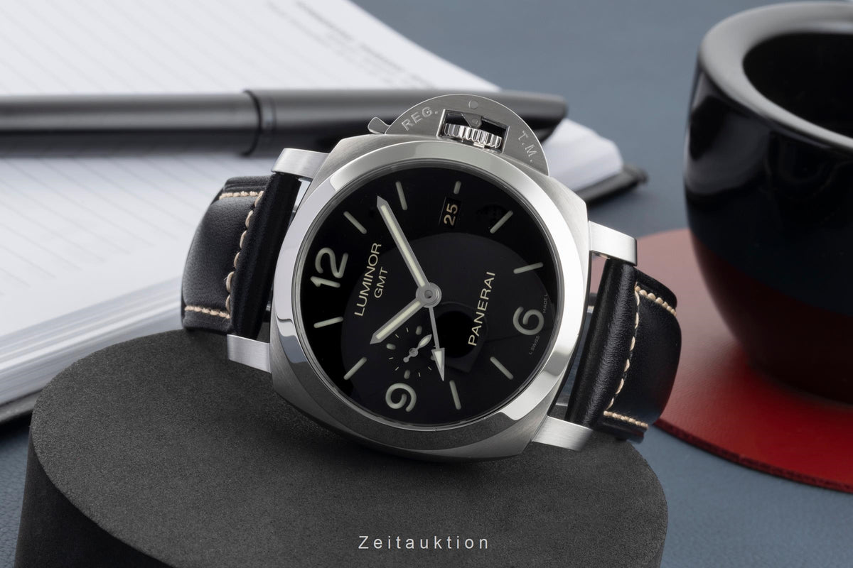 Panerai Luminor GMT steel automatic men's watch PAM00320  [2606527]