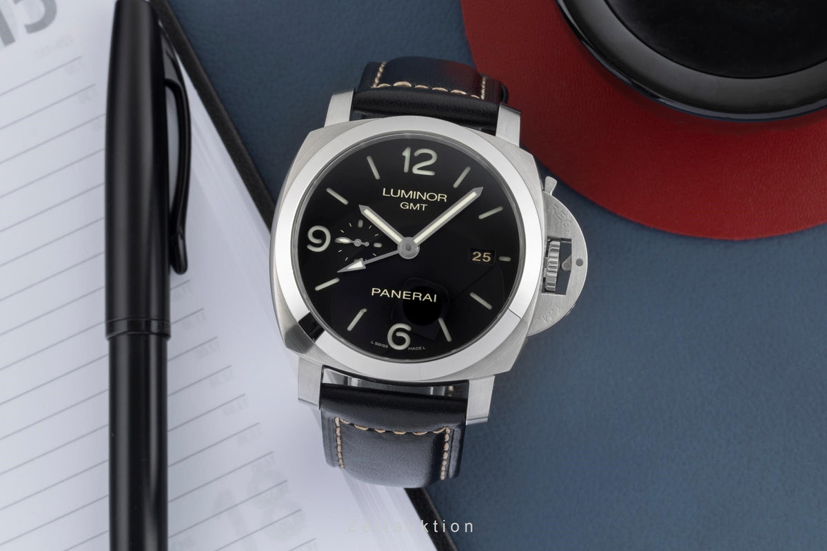 Panerai Luminor GMT steel automatic men's watch PAM00320  [2606527]