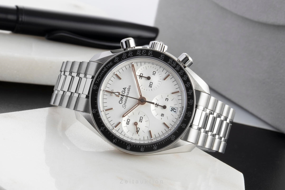 Omega Speedmaster Date chronograph steel automatic men's watch 324.30.38.50.02.003 LP: 6500EUR  [2606530]