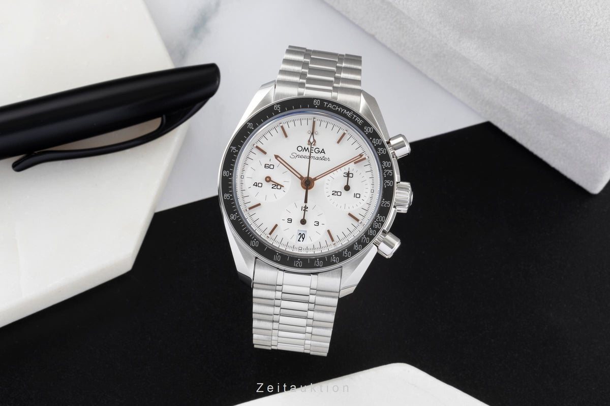 Omega Speedmaster Date chronograph steel automatic men's watch 324.30.38.50.02.003 LP: 6500EUR  [2606530]