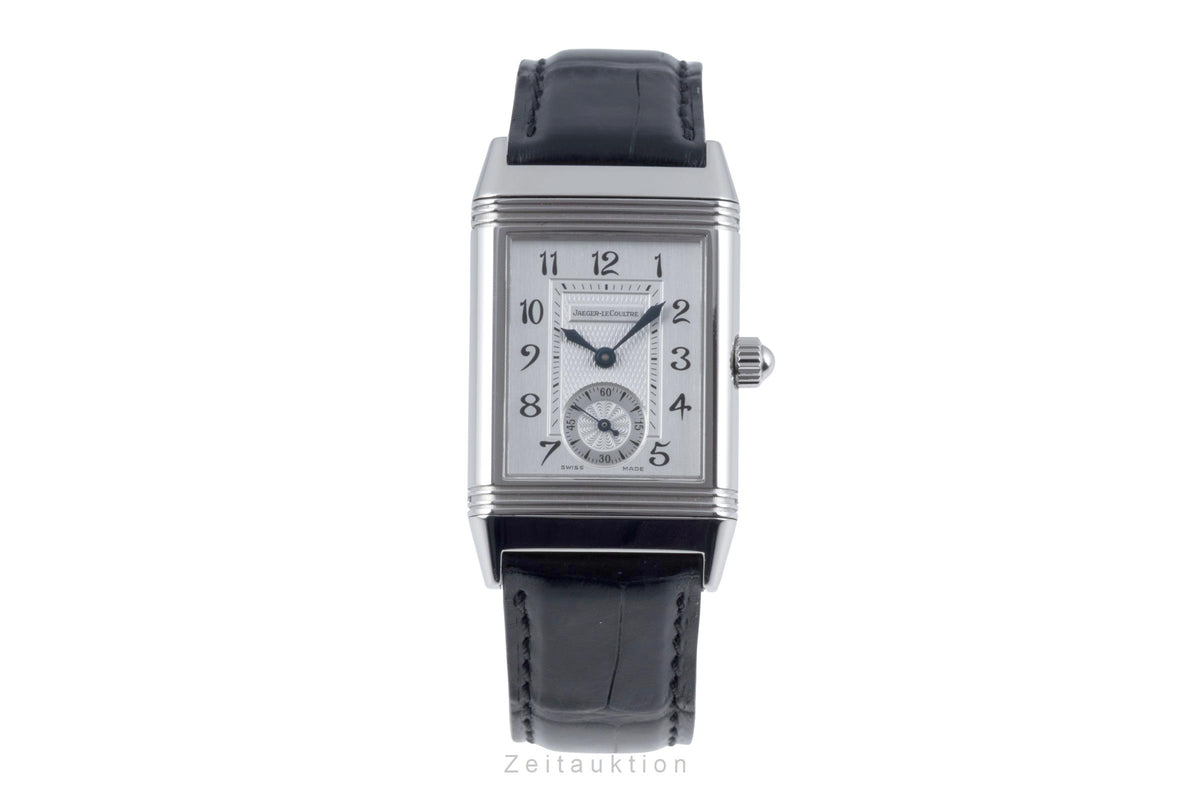 Jaeger LeCoultre Reverso acciaio carica manuale orologio da donna Q2568402  ,  256.8.75 LP: 15800EUR  [2606552]