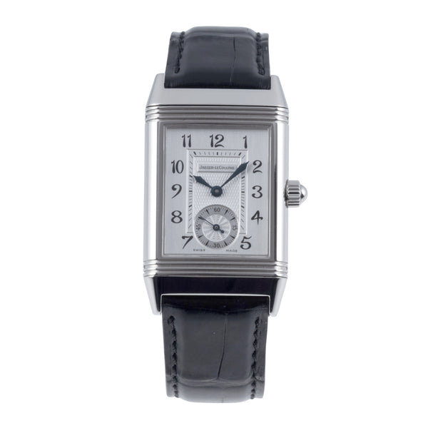 Jaeger LeCoultre Reverso acciaio carica manuale orologio da donna Q2568402  ,  256.8.75 LP: 15800EUR  [2606552]