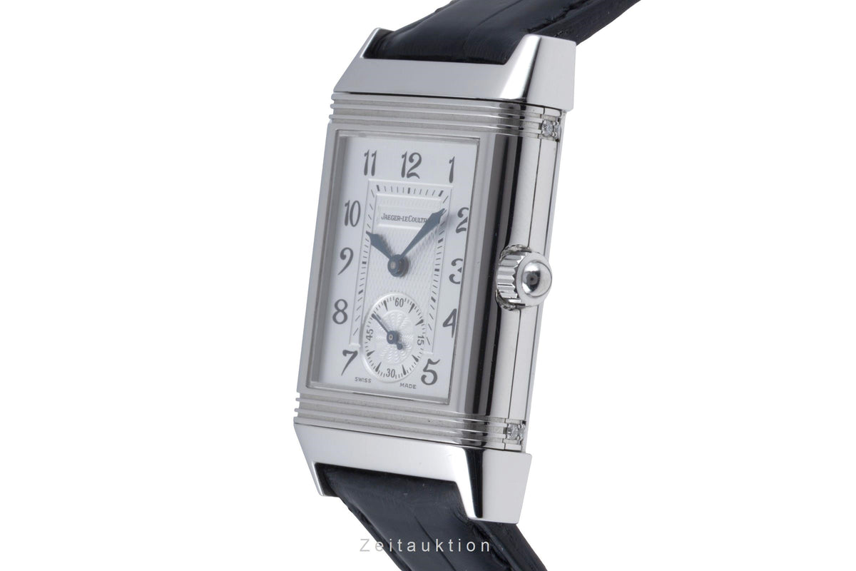 Jaeger LeCoultre Reverso acciaio carica manuale orologio da donna Q2568402  ,  256.8.75 LP: 15800EUR  [2606552]