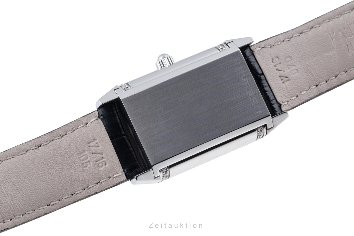 Jaeger LeCoultre Reverso acciaio carica manuale orologio da donna Q2568402  ,  256.8.75 LP: 15800EUR  [2606552]