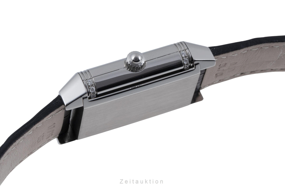 Jaeger LeCoultre Reverso acciaio carica manuale orologio da donna Q2568402  ,  256.8.75 LP: 15800EUR  [2606552]