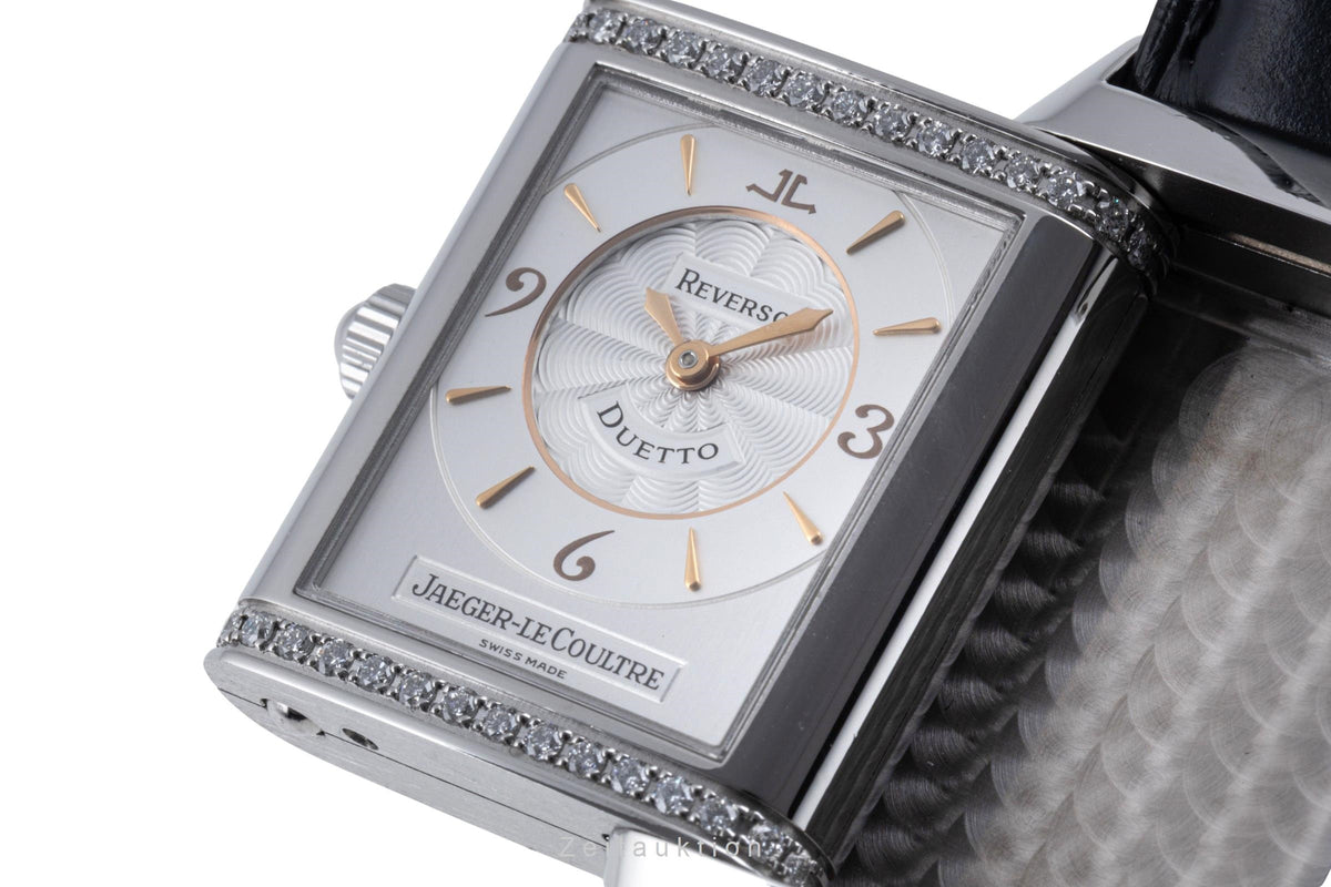 Jaeger LeCoultre Reverso acciaio carica manuale orologio da donna Q2568402  ,  256.8.75 LP: 15800EUR  [2606552]