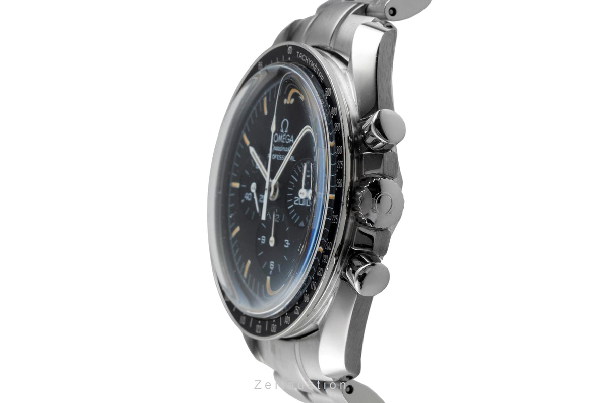 Omega Speedmaster Moonwatch cronografo acciaio carica manuale orologio da uomo 3572.50.00 LP: 7600EUR  [2606558]