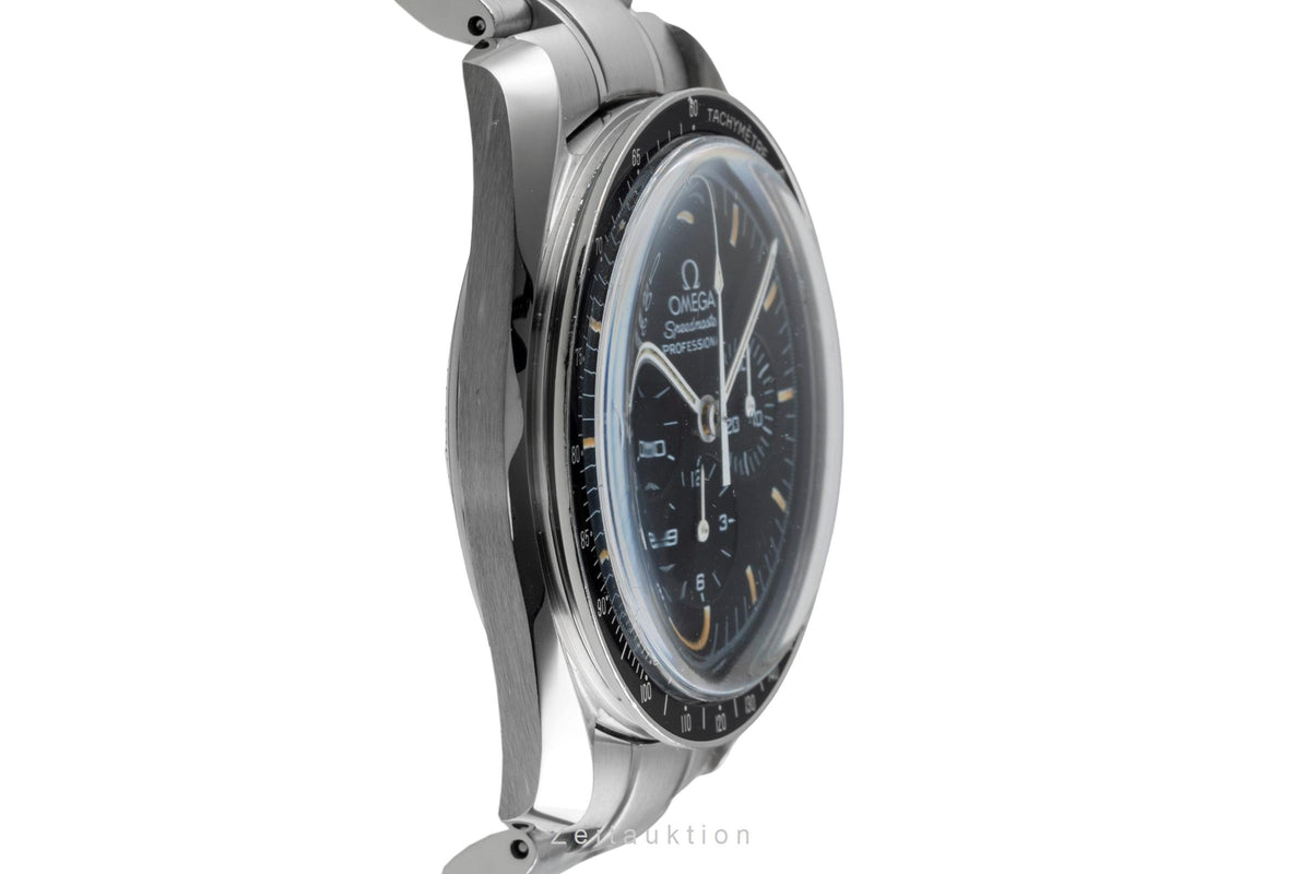 Omega Speedmaster Moonwatch cronografo acciaio carica manuale orologio da uomo 3572.50.00 LP: 7600EUR  [2606558]
