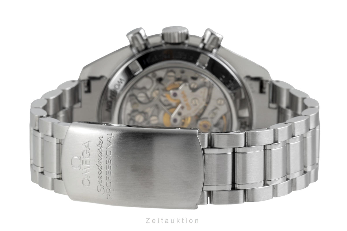 Omega Speedmaster Moonwatch cronografo acciaio carica manuale orologio da uomo 3572.50.00 LP: 7600EUR  [2606558]