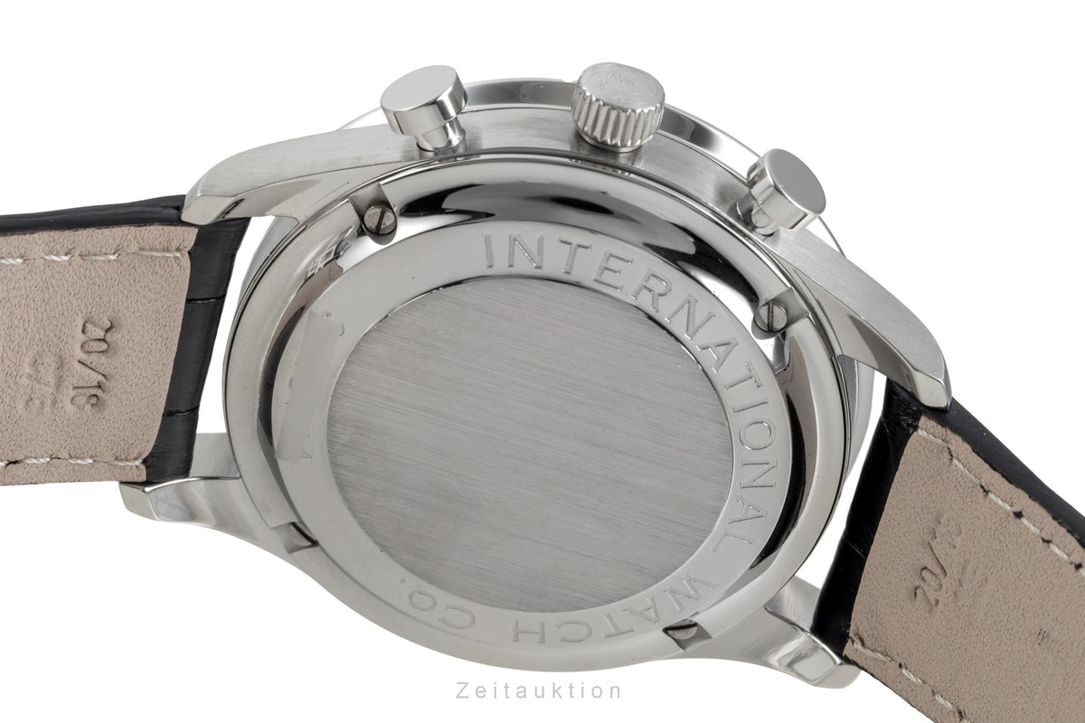 IWC Portugieser chronographe acier automatique montre pour hommes IW371417  [2606567]