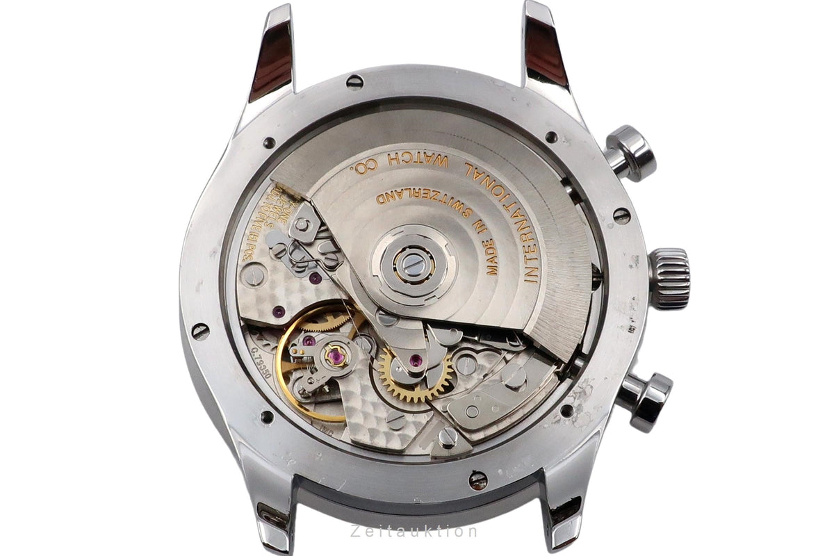 IWC Portugieser chronographe acier automatique montre pour hommes IW371417  [2606567]