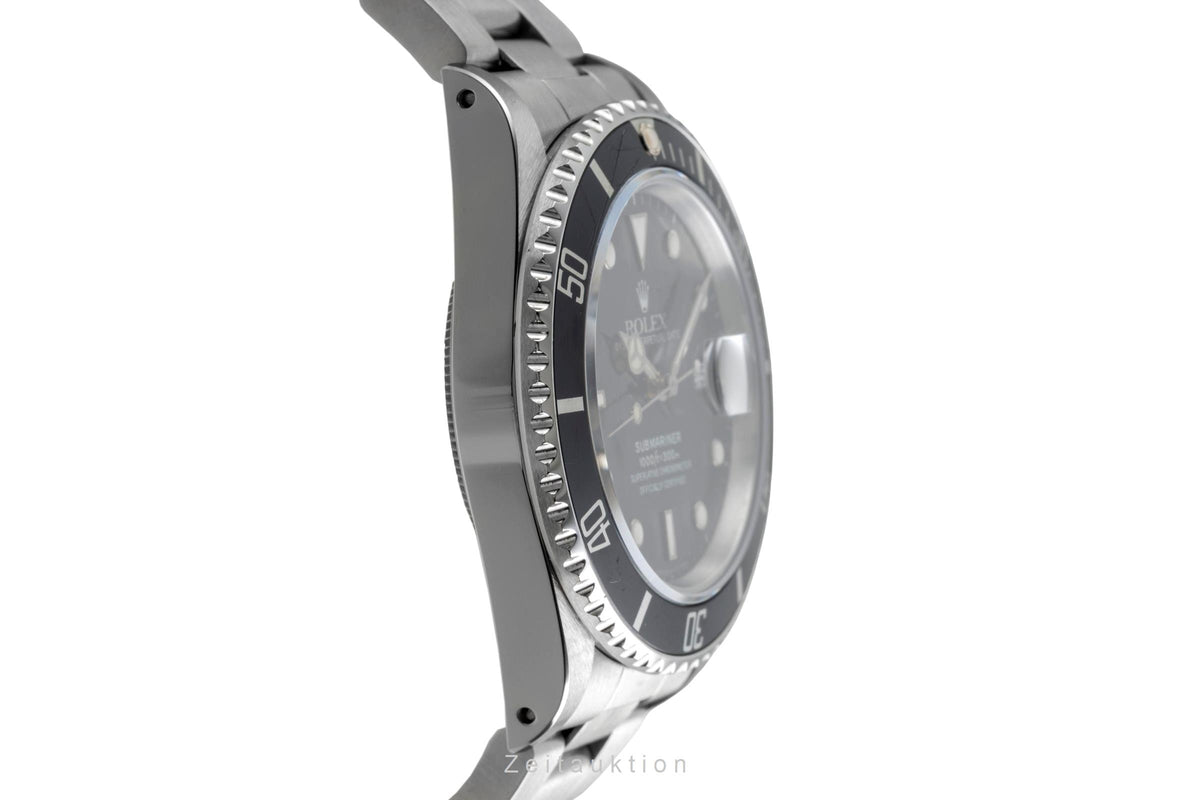 Rolex Submariner steel automatic men's watch 168000  [2606574]