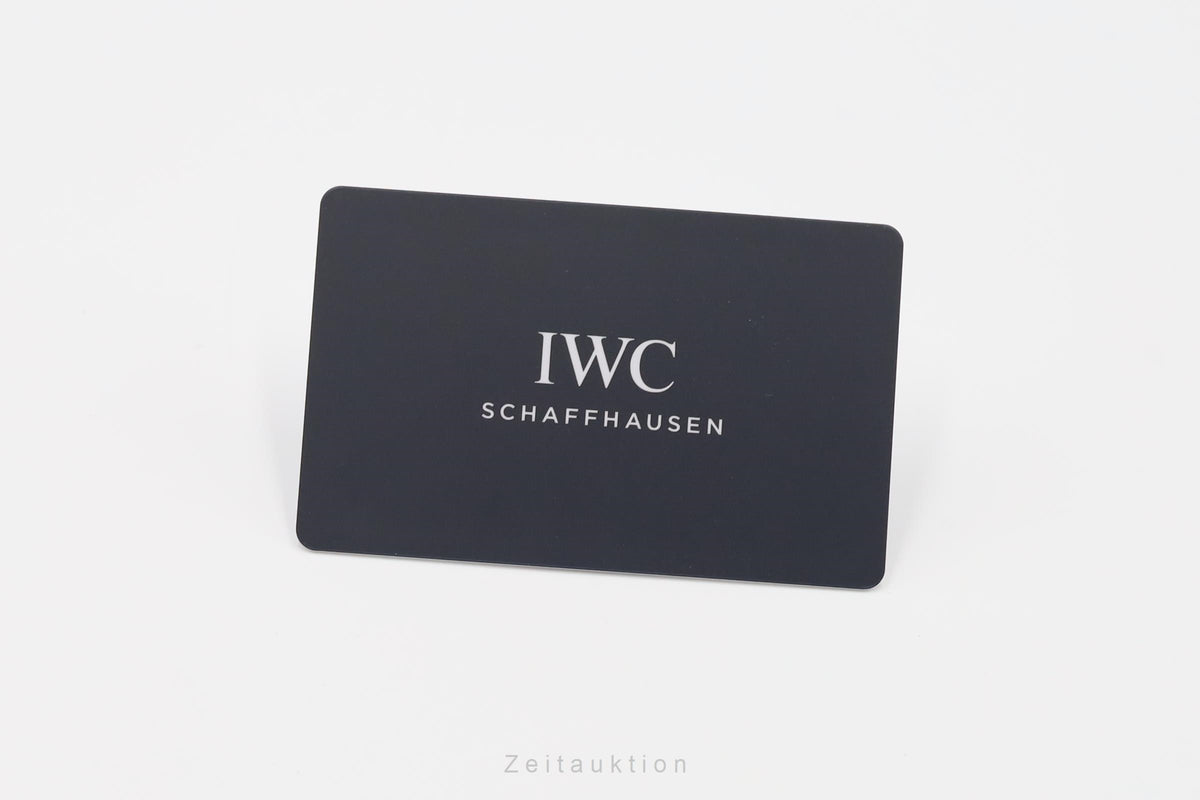 IWC Portugieser chronograph steel automatic men's watch IW371604 LP: 9100EUR  [2606582]