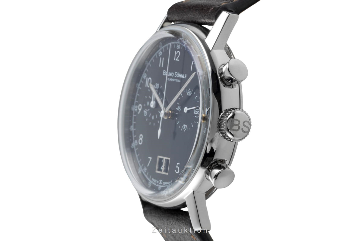 Bruno Söhnle Glashütte Bergamo Chronograph cronógrafo acero cuarzo reloj para caballeros 17-13237-331  [2606593]
