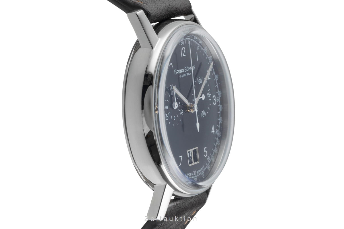 Bruno Söhnle Glashütte Bergamo Chronograph cronógrafo acero cuarzo reloj para caballeros 17-13237-331  [2606593]