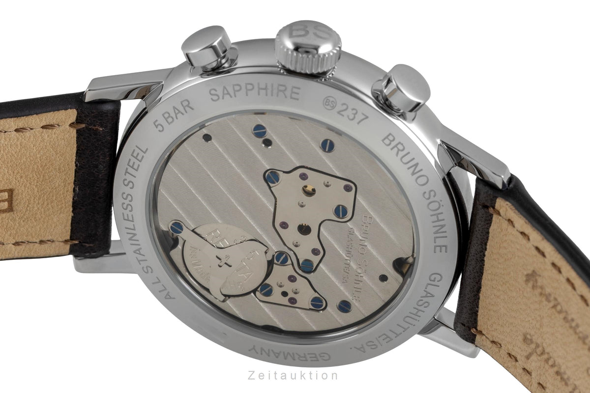 Bruno Söhnle Glashütte Bergamo Chronograph cronógrafo acero cuarzo reloj para caballeros 17-13237-331  [2606593]