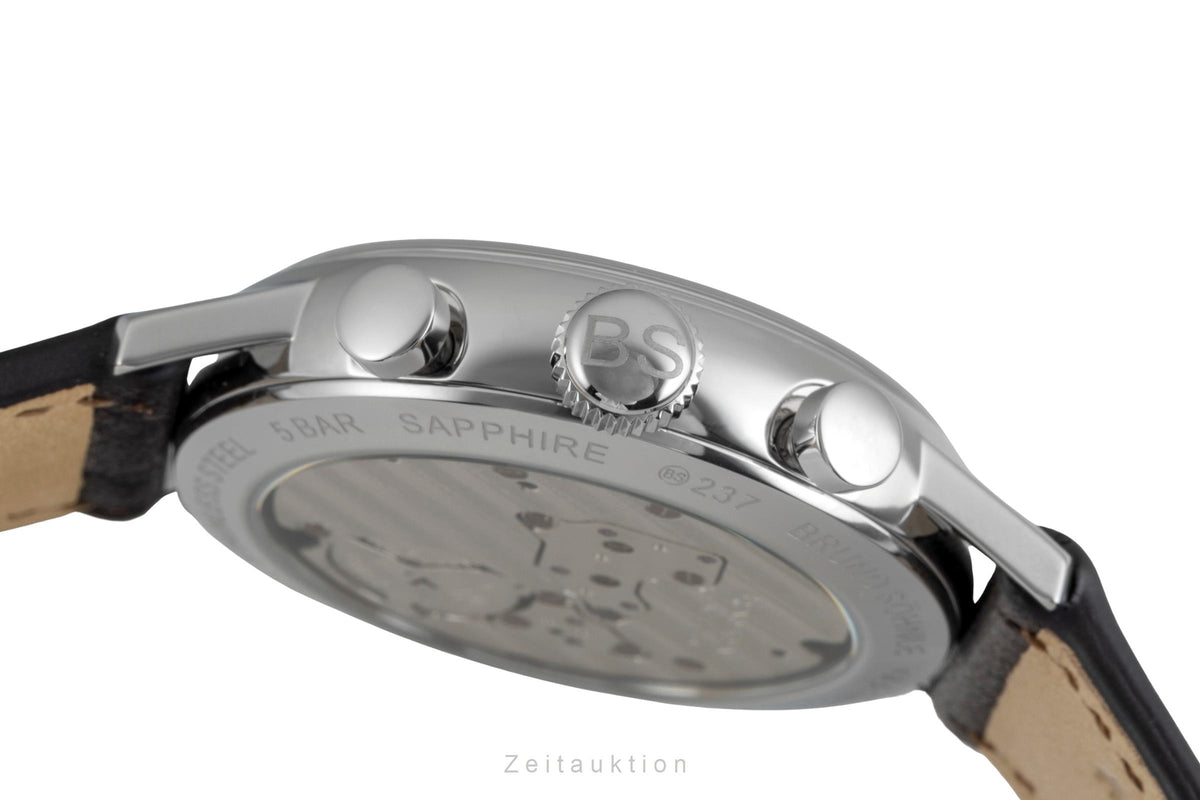 Bruno Söhnle Glashütte Bergamo Chronograph cronógrafo acero cuarzo reloj para caballeros 17-13237-331  [2606593]