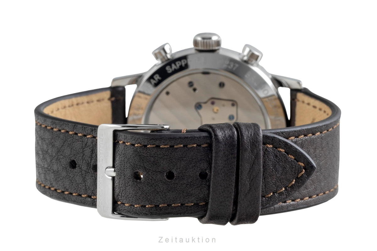 Bruno Söhnle Glashütte Bergamo Chronograph cronógrafo acero cuarzo reloj para caballeros 17-13237-331  [2606593]