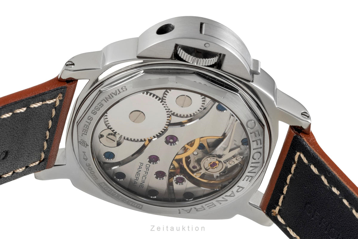Panerai Luminor Marina acciaio carica manuale orologio da uomo PAM00111 LP: 6200EUR  [2606600]