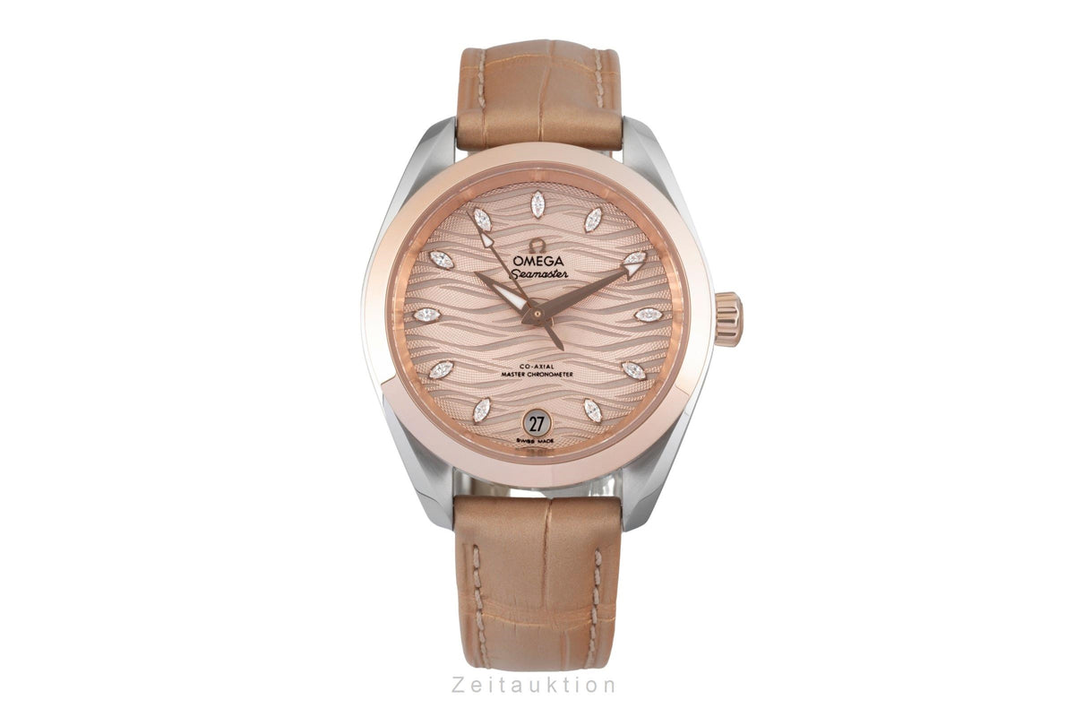 Omega Seamaster acciaio / oro automatismo orologio da donna 220.23.34.20.59.001  [2606601]