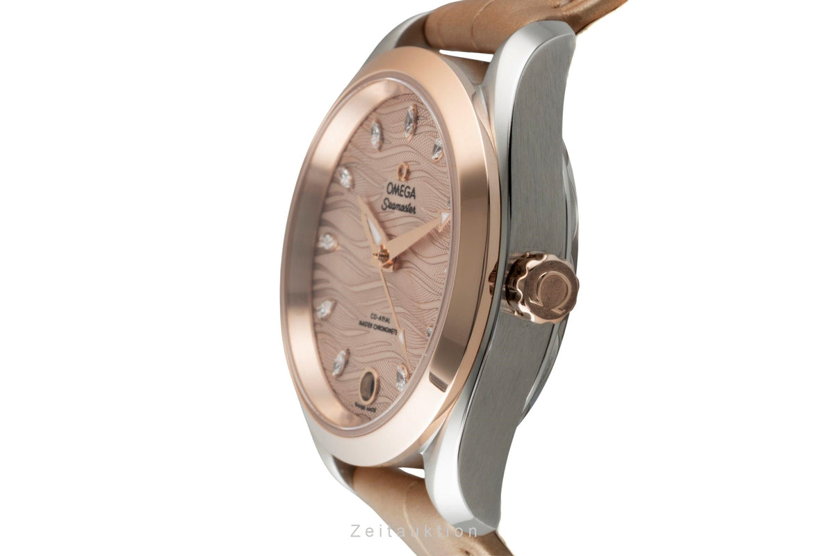 Omega Seamaster acciaio / oro automatismo orologio da donna 220.23.34.20.59.001  [2606601]