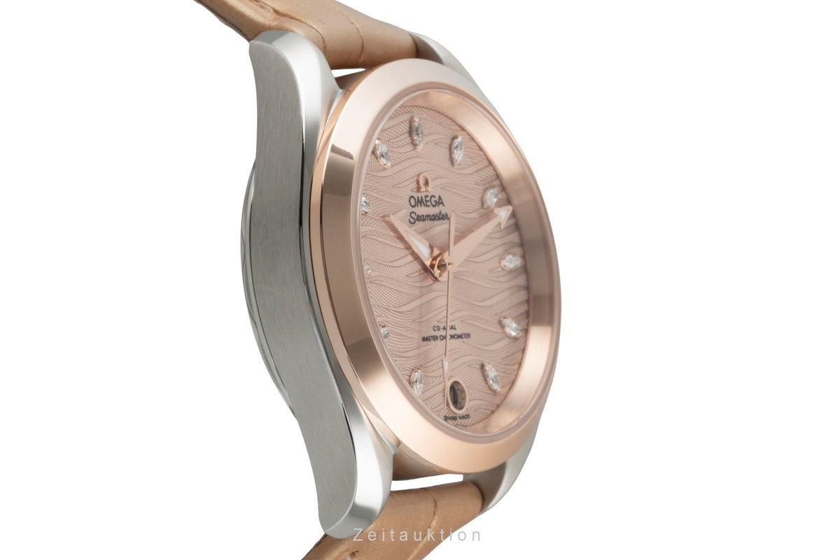 Omega Seamaster acciaio / oro automatismo orologio da donna 220.23.34.20.59.001  [2606601]