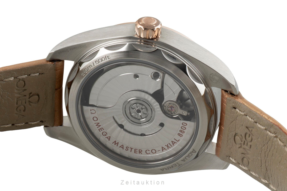 Omega Seamaster acciaio / oro automatismo orologio da donna 220.23.34.20.59.001  [2606601]