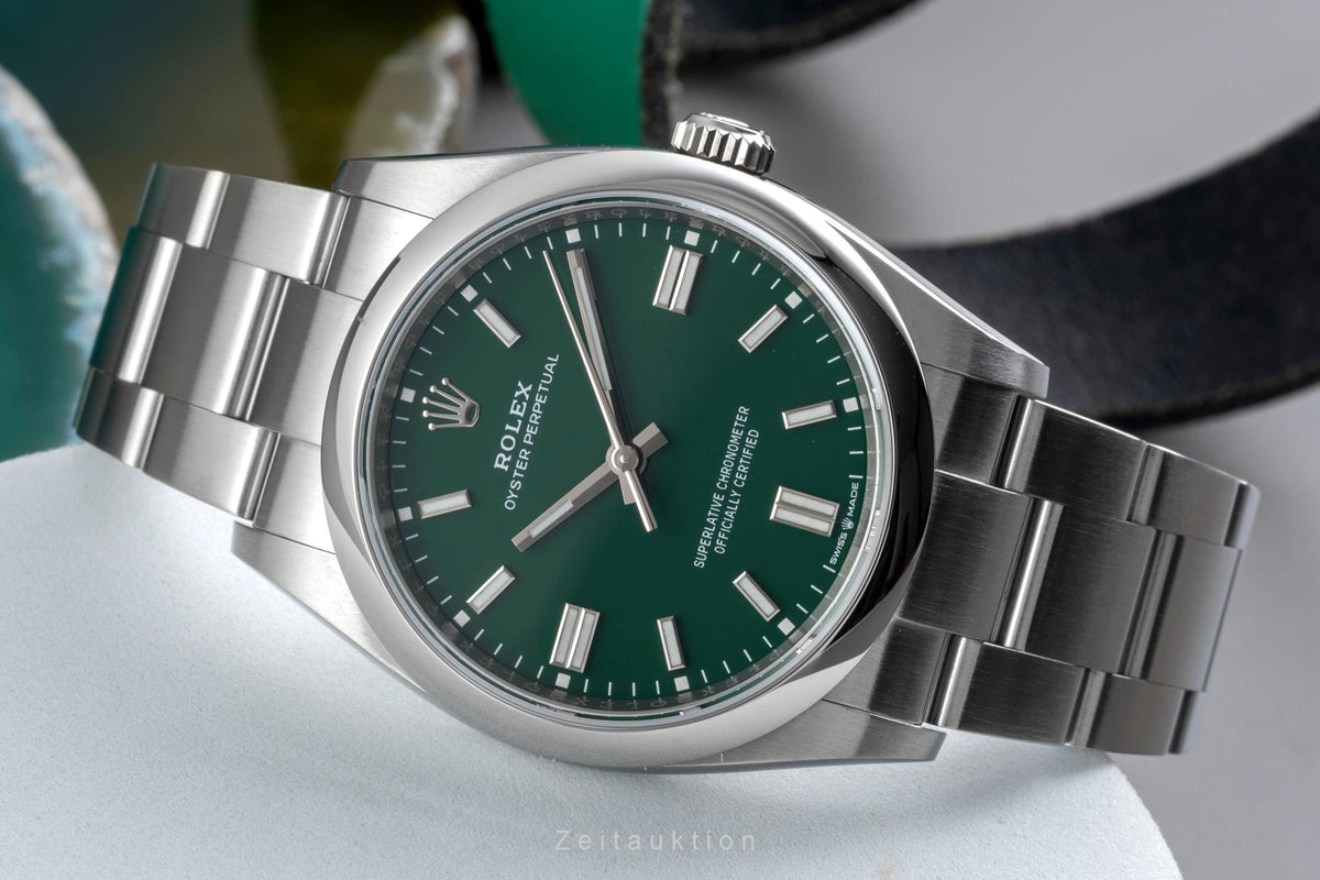 Rolex Oyster Perpetual steel automatic men's watch 126000  [2606605]