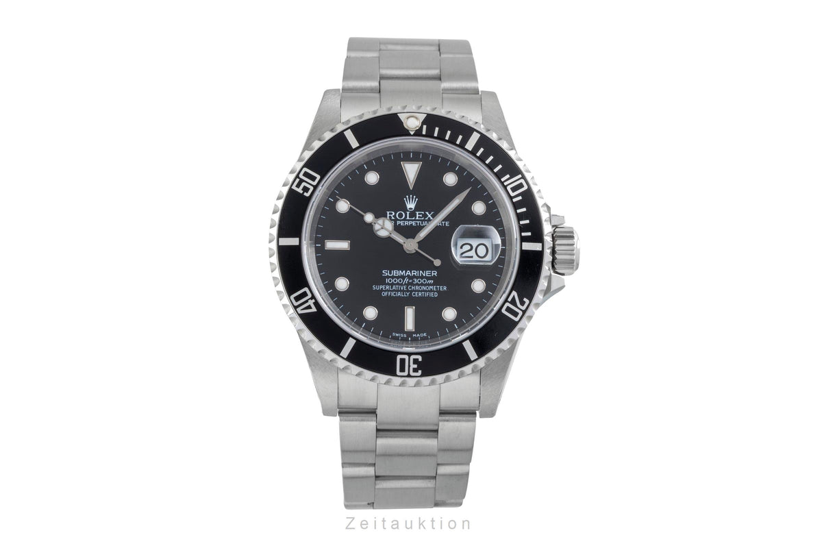 Rolex Submariner steel automatic men's watch 16610  [2606610]