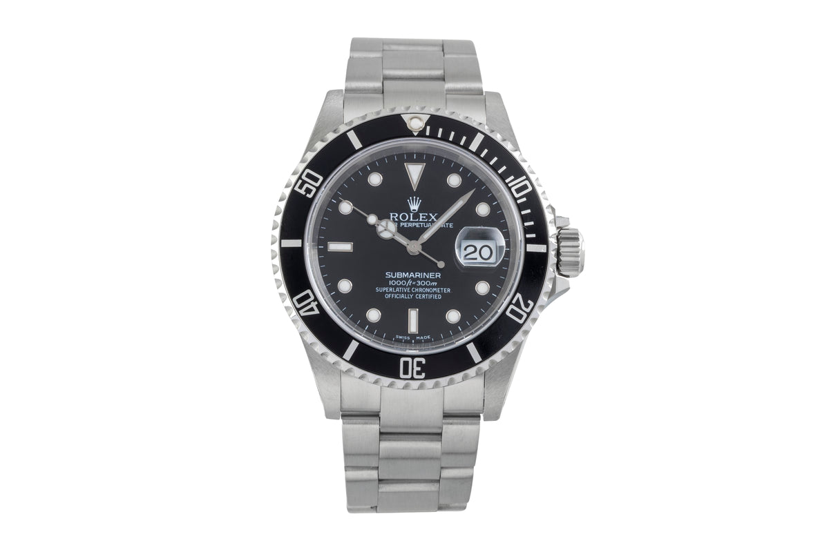 Rolex Submariner steel automatic men's watch 16610  [2606610]
