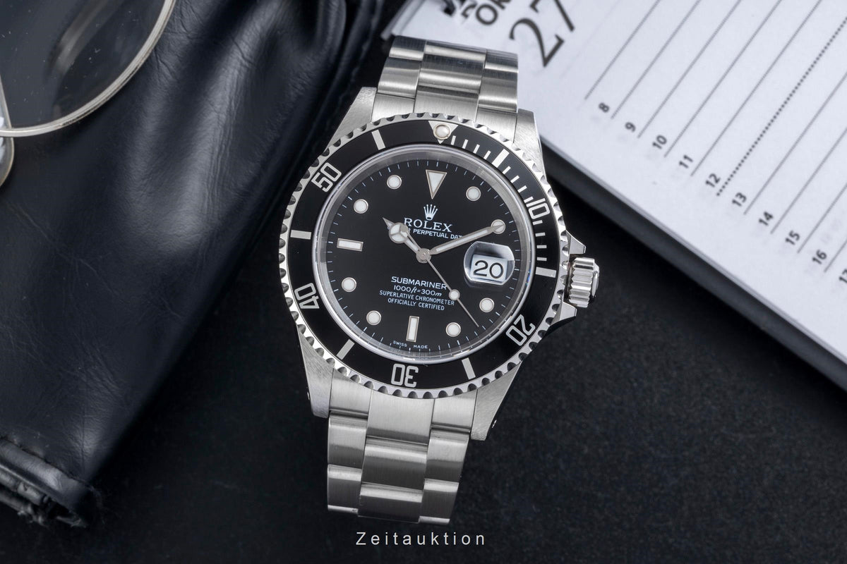Rolex Submariner steel automatic men's watch 16610  [2606610]
