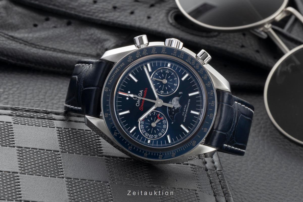 Omega Speedmaster chronograph steel automatic men's watch 304.33.44.52.03.001 LP: 12200EUR  [2606613]