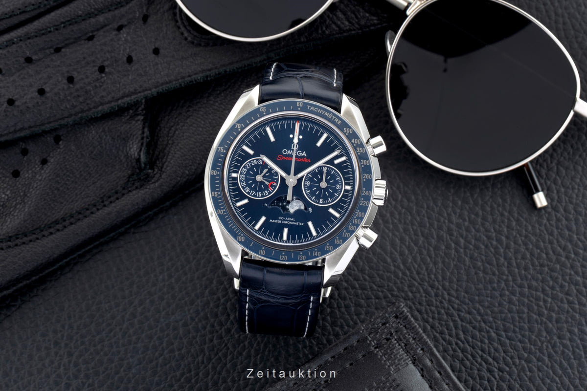 Omega Speedmaster chronograph steel automatic men's watch 304.33.44.52.03.001 LP: 12200EUR  [2606613]