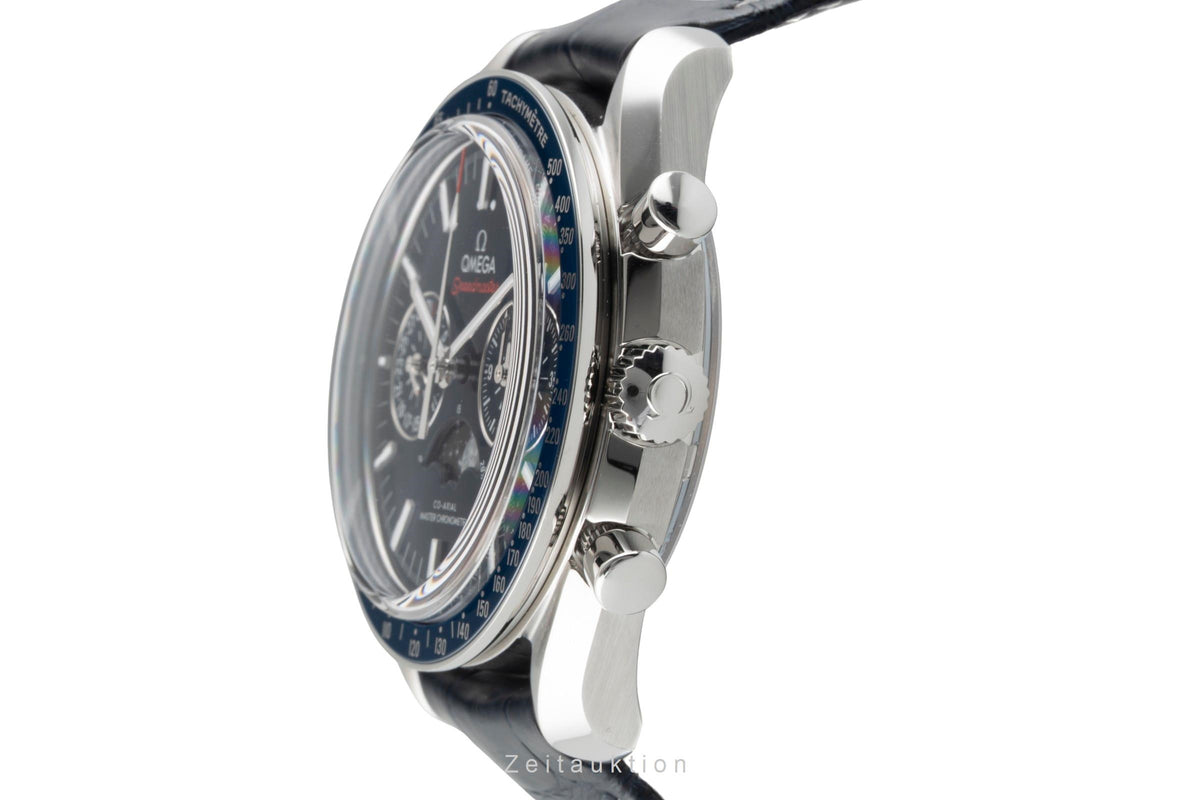 Omega Speedmaster chronograph steel automatic men's watch 304.33.44.52.03.001 LP: 12200EUR  [2606613]