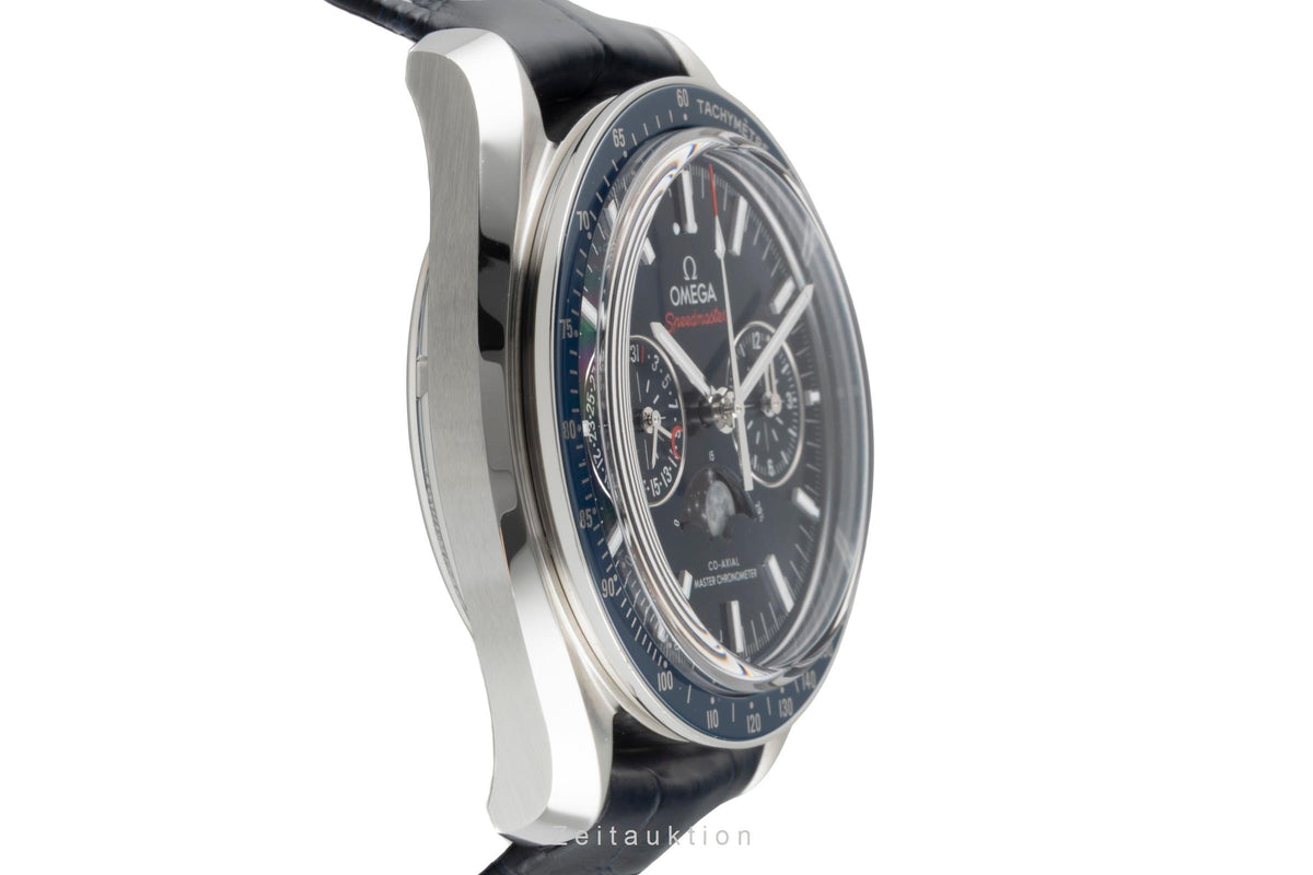 Omega Speedmaster chronograph steel automatic men's watch 304.33.44.52.03.001 LP: 12200EUR  [2606613]