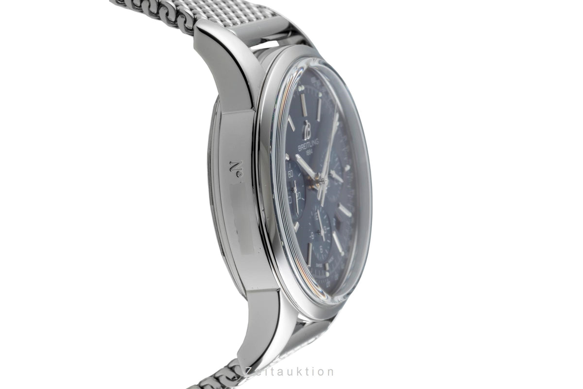Breitling Transocean cronografo acciaio automatismo orologio da uomo AB0151 Limited  [2606617]