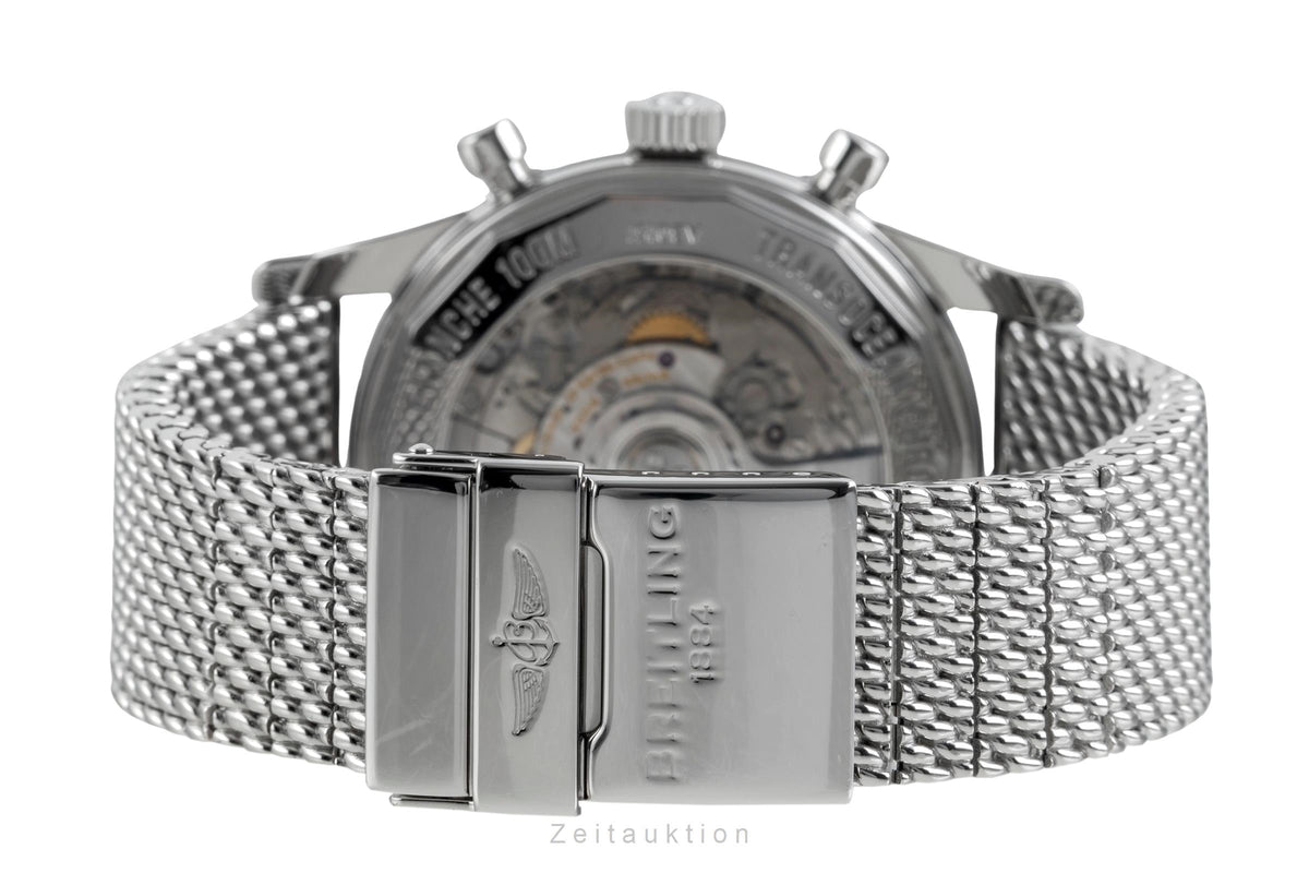 Breitling Transocean cronografo acciaio automatismo orologio da uomo AB0151 Limited  [2606617]