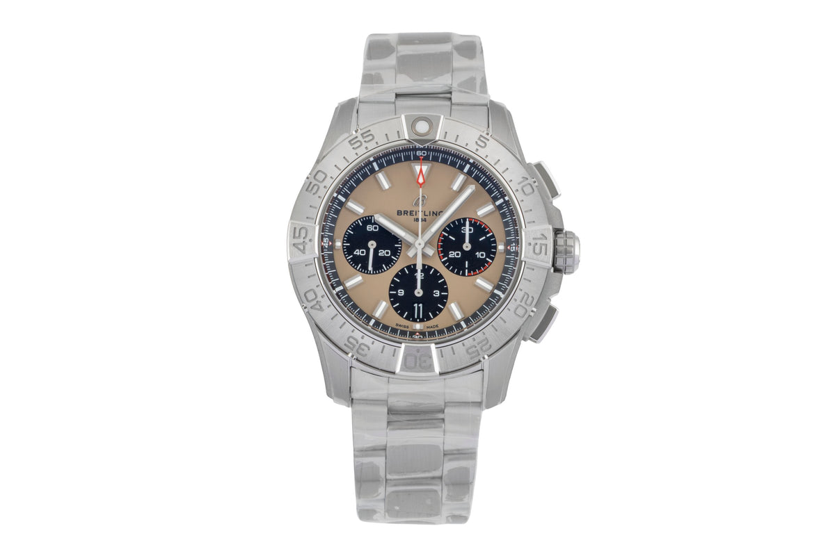 Breitling Avenger chronograph steel automatic men's watch AB0147101A1A1 LP: 7350EUR  [2606640]