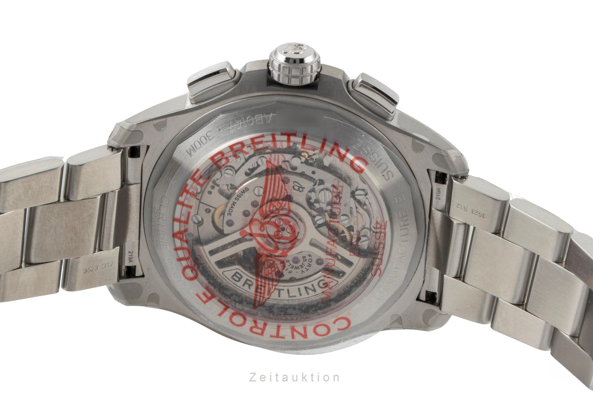 Breitling Avenger chronograph steel automatic men's watch AB0147101A1A1 LP: 7350EUR  [2606640]