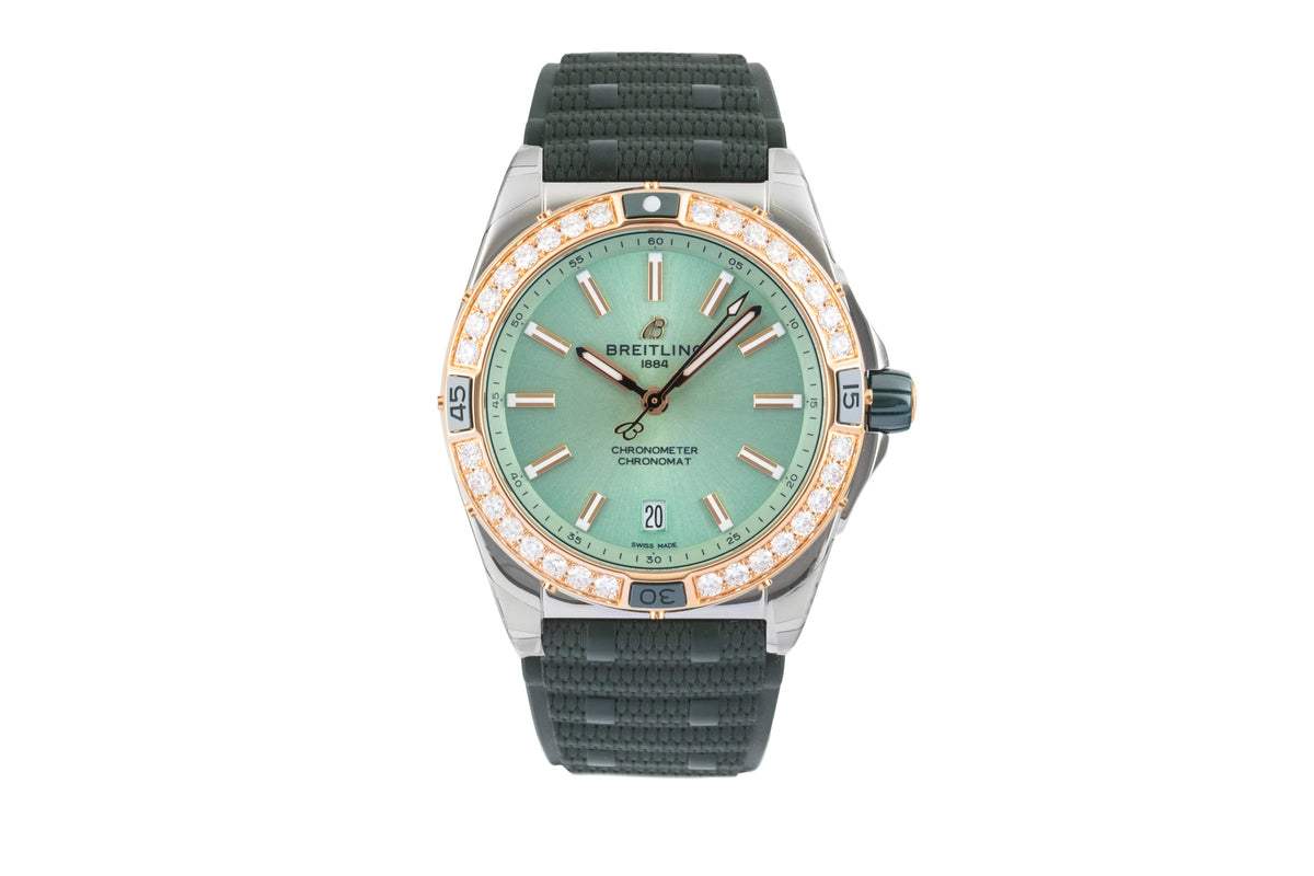 Breitling Chronomat steel / gold automatic women's watch U17356531L1S1 LP: 13250EUR  [2606647]
