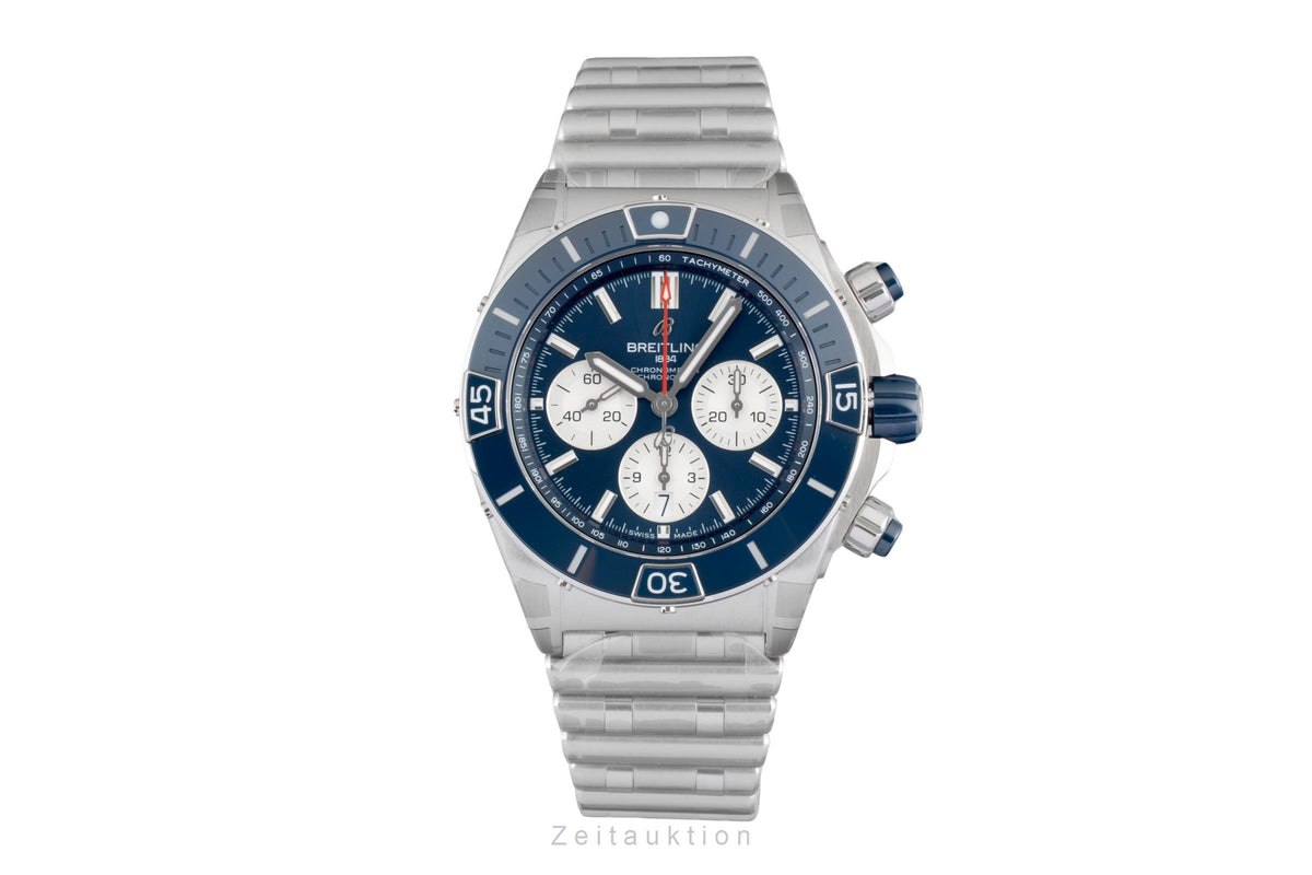 Breitling Chronomat chronograph steel automatic men's watch AB0136161C1A1 LP: 10550EUR  [2606649]