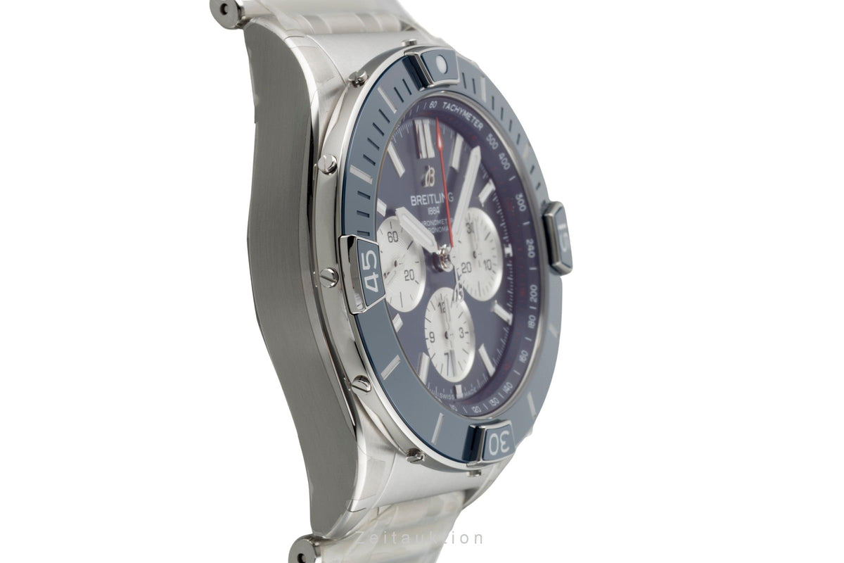 Breitling Chronomat chronograph steel automatic men's watch AB0136161C1A1 LP: 10550EUR  [2606649]