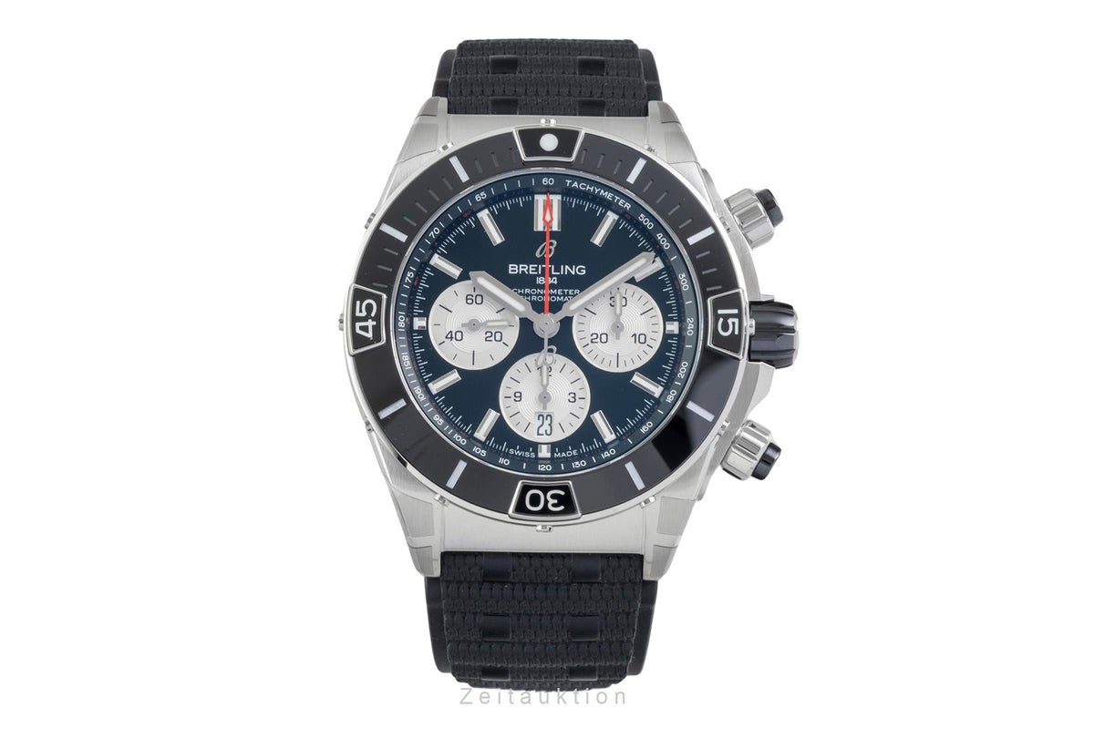 Breitling Chronomat chronograph steel automatic men's watch AB0136251B1S1 LP: 10200EUR  [2606652]