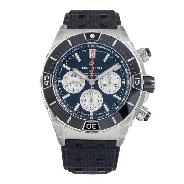 Breitling Chronomat chronograph steel automatic men's watch AB0136251B1S1 LP: 10200EUR  [2606652]