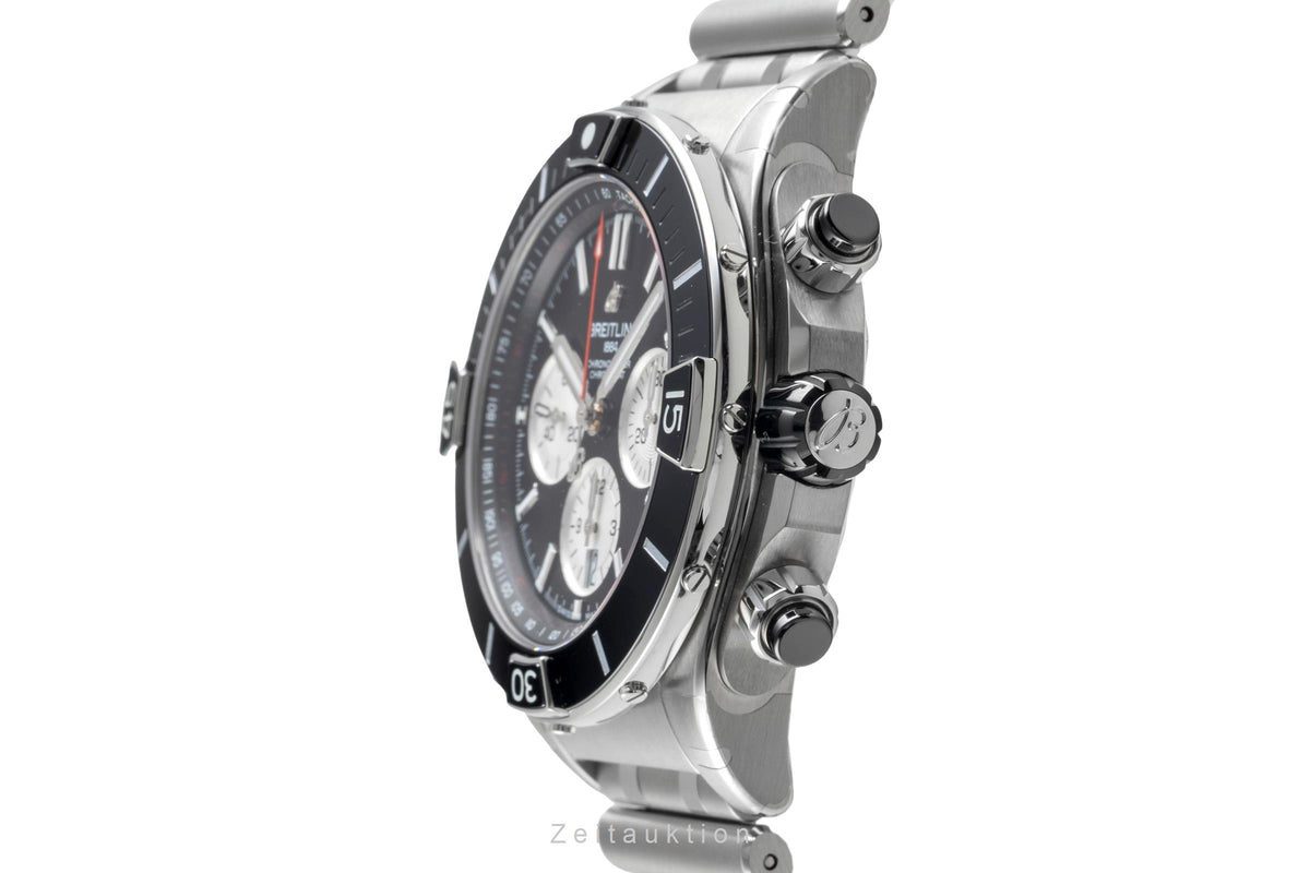 Breitling Chronomat chronograph steel automatic men's watch AB0136251B1A1 LP: 10550EUR  [2606653]