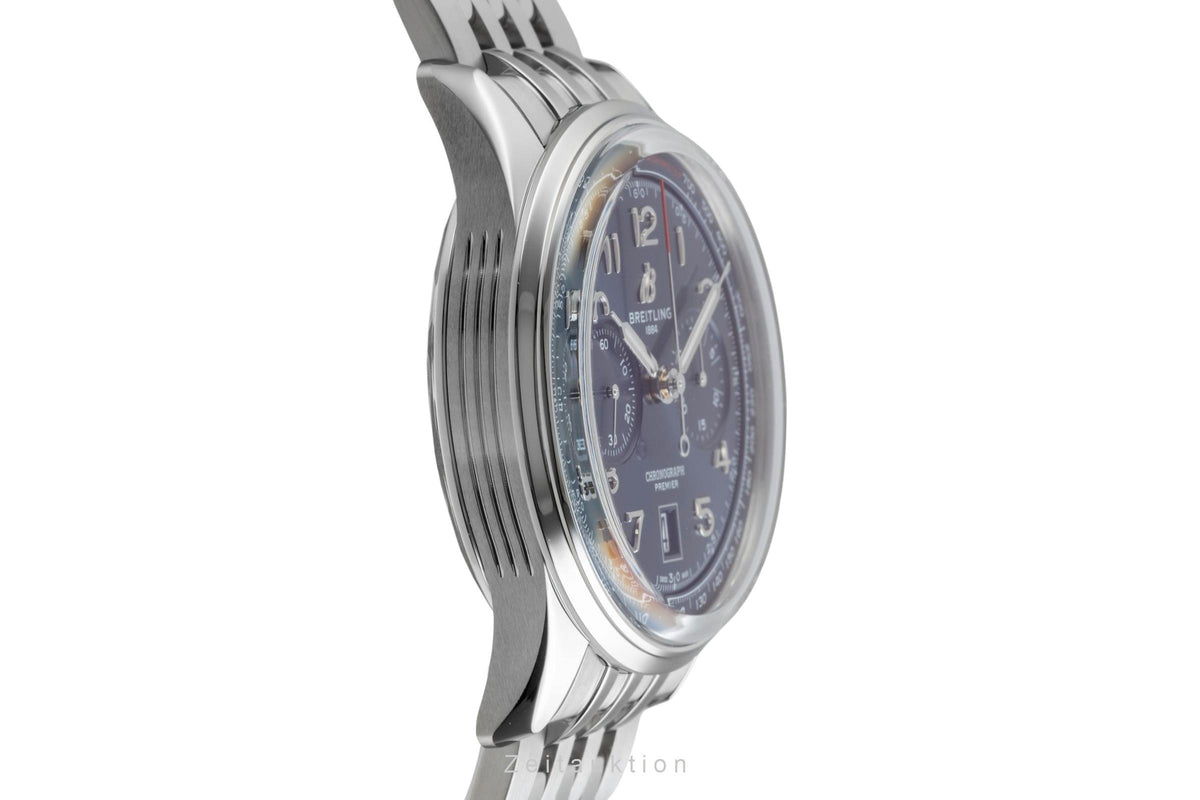 Breitling Premier chronograph steel automatic men's watch AB0145171C1A1 LP: 9550EUR  [2606661]