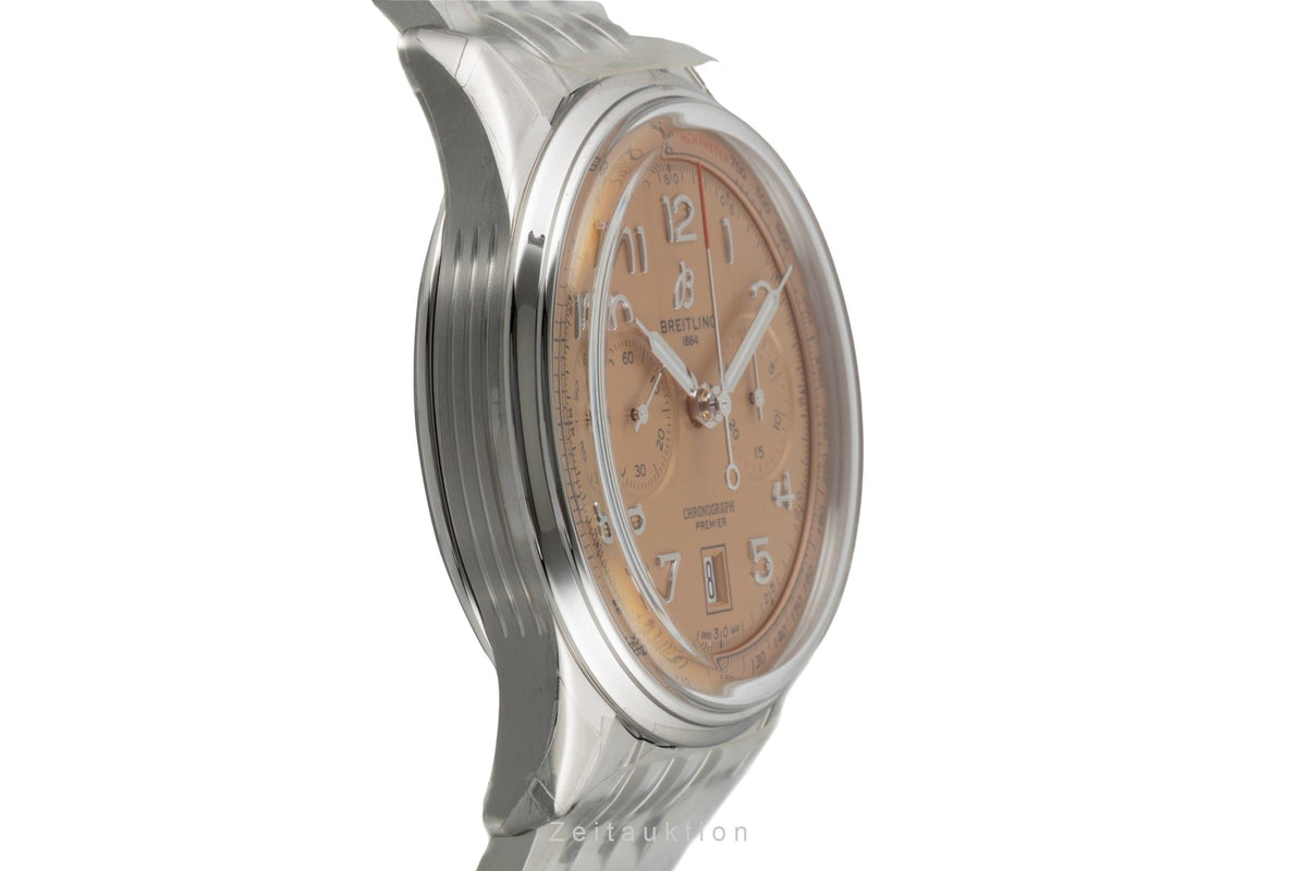 Breitling Premier chronograph steel automatic men's watch AB0145331K1A1 LP: 9550EUR  [2606664]