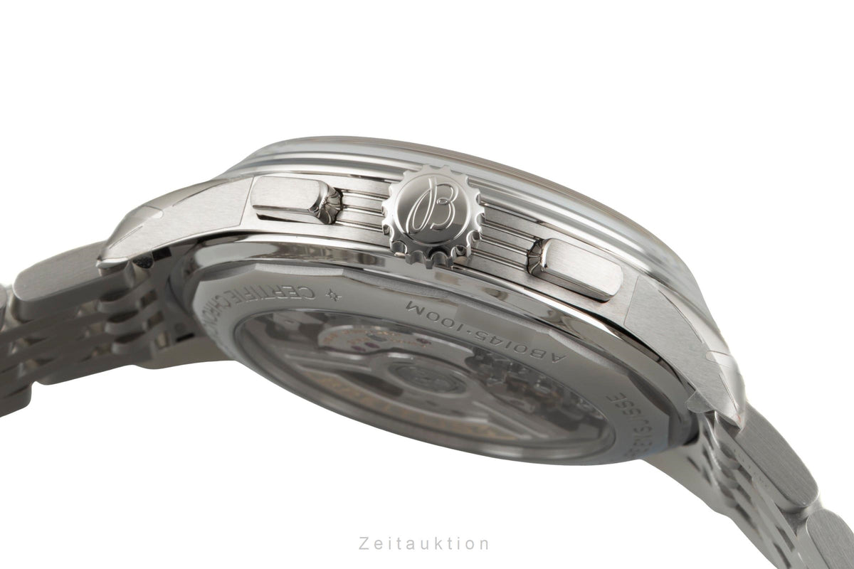 Breitling Premier chronograph steel automatic men's watch AB0145331K1A1 LP: 9550EUR  [2606664]